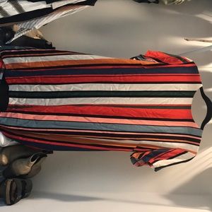 Colorful Striped Dress
